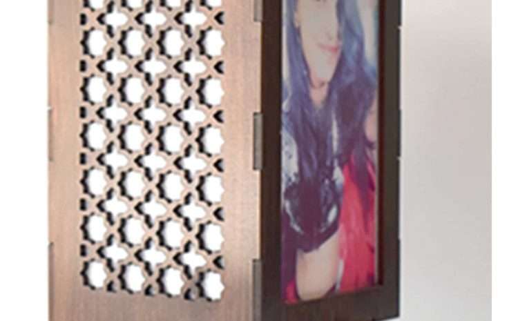 Wooden Photo Lamp – Customized Gifts Online