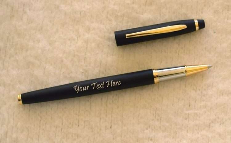Black Matte Ball Pen – Customized Gifts Online
