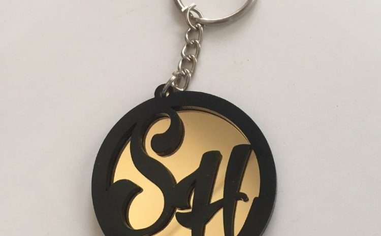 Acrylic Alphabet Keychain – Customized Gifts Online