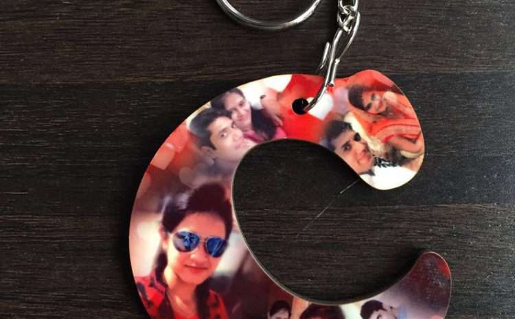 Wooden Alphabet Keychain – Customized Gifts Online