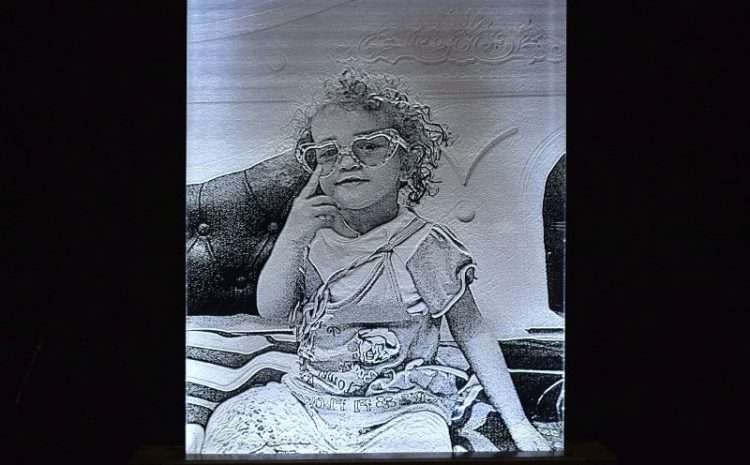 Acrylic Engraved LED Photo Frame – Photo Frame Online