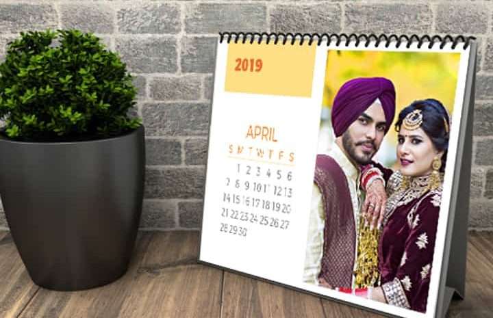 Customized Table Calendar
