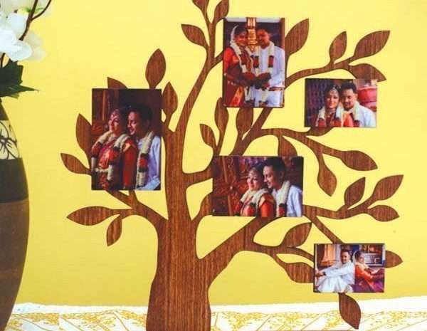 Wooden Tree Table Top – Customized Gifts Online