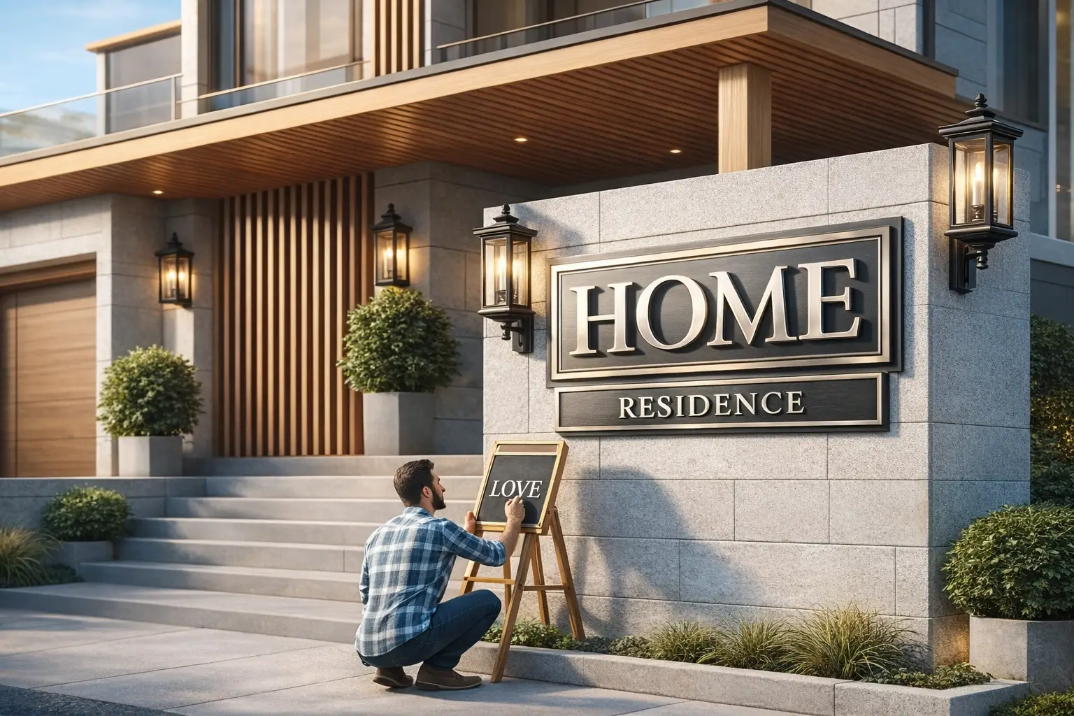 How to Choose the Perfect Metal Nameplate for Your Home